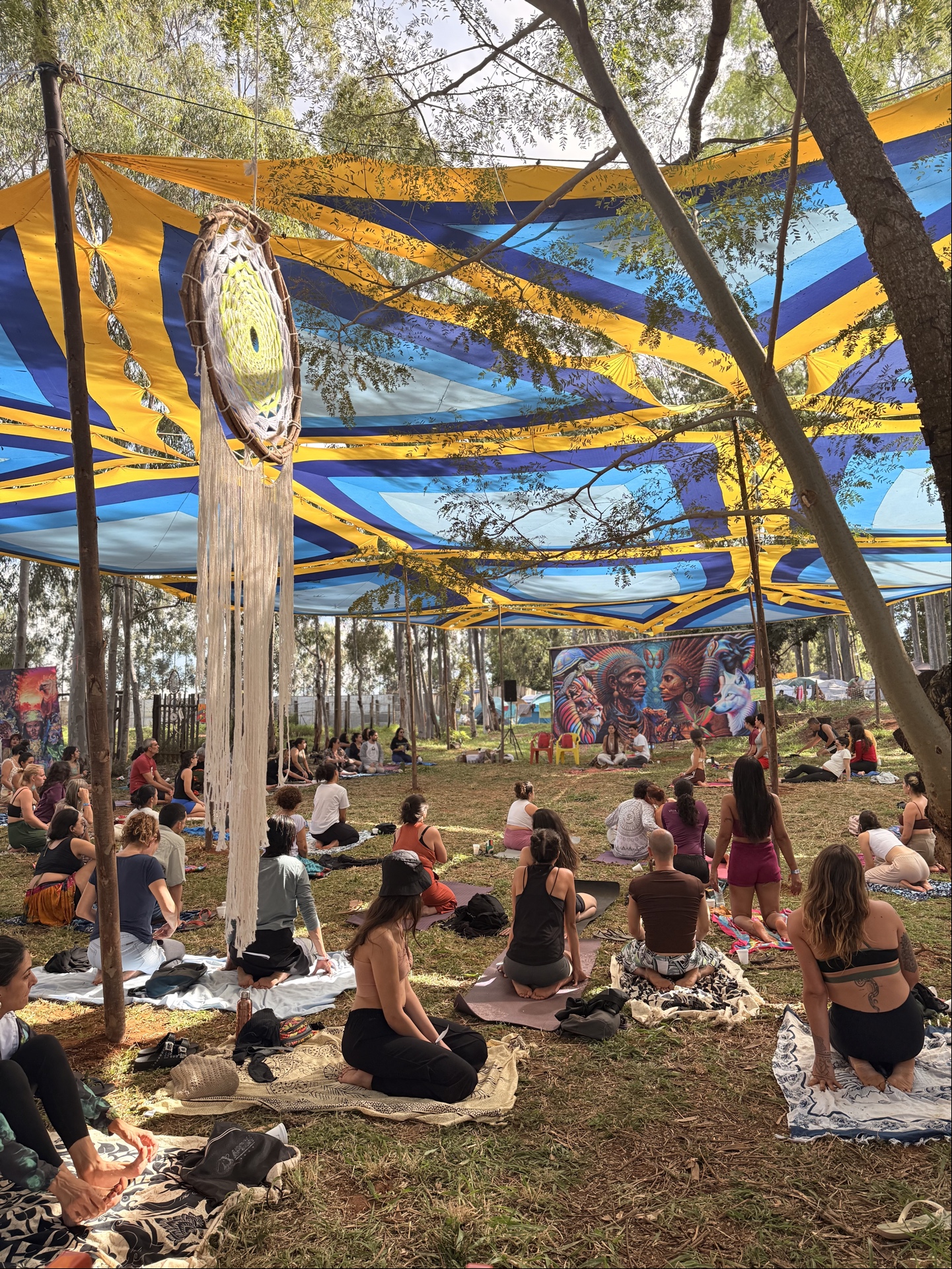 Festival da Lua Cheia - Yoga ao Ar Livre